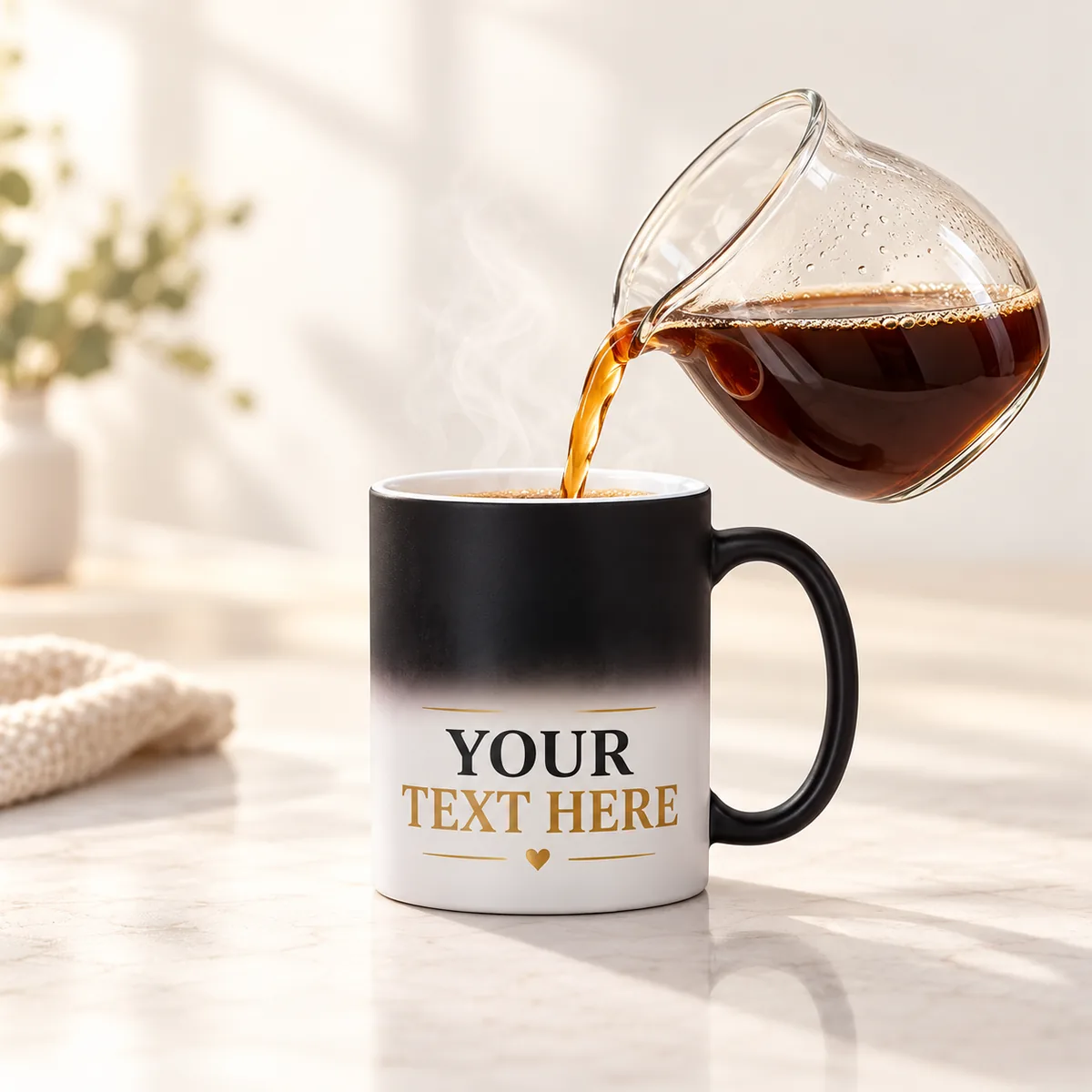 Magic Color Changing Thermochromic Mug - view 2